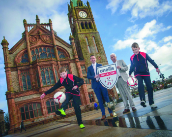 O'Neills Kicks Off Sponsorship of the Foyle Cup