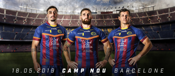 O'Neills Catalans Jersey Camp Nou Debut