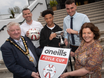 O'Neills Foyle Cup Press Launch 2024
