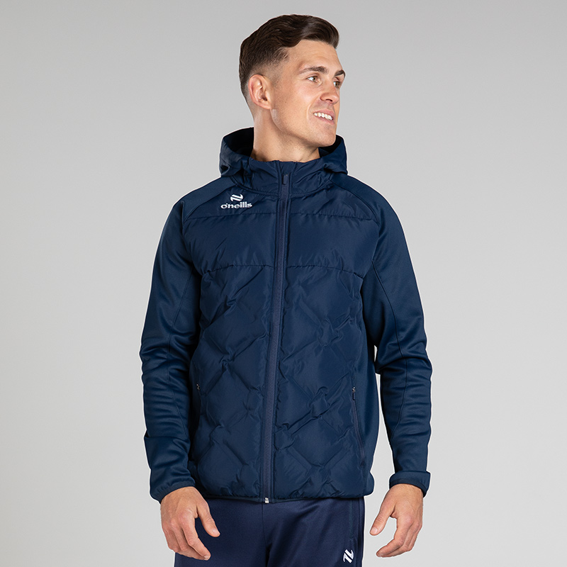 Men's Drifter Half Zip Hooded Windbreaker Navy | O'Neills
