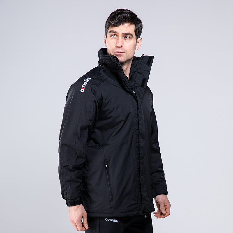 Touchline 3 Water Resistant Padded Jacket Black | O'Neills