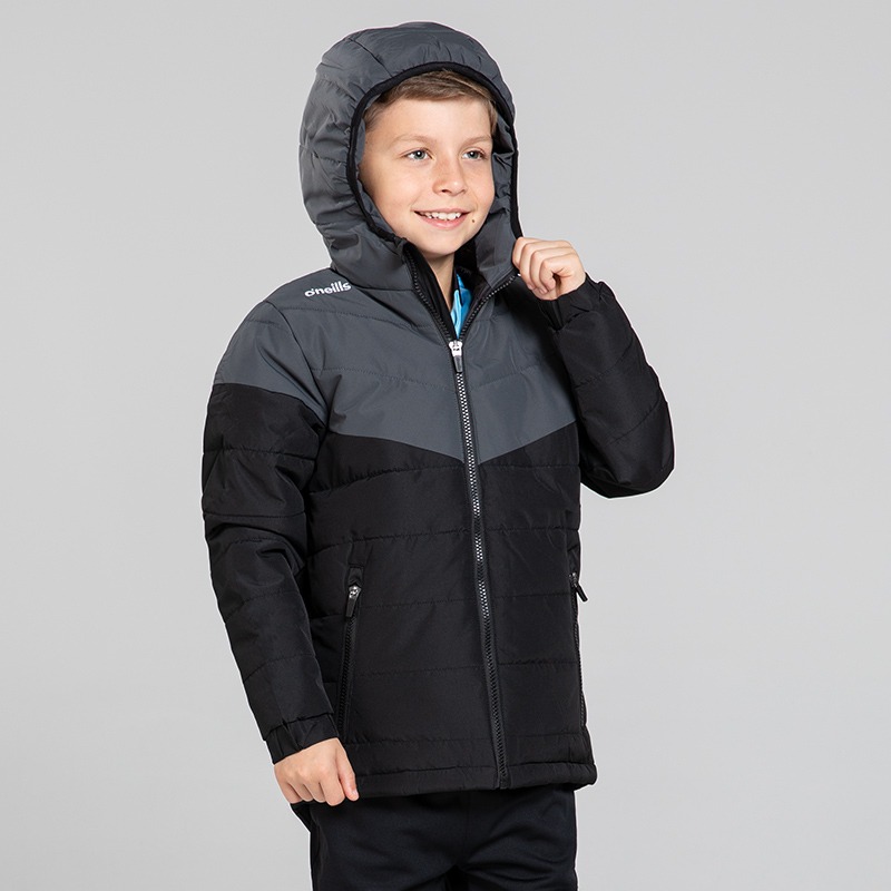 Kids' Maddox Padded Jacket Black | O'Neills Kids' Coat