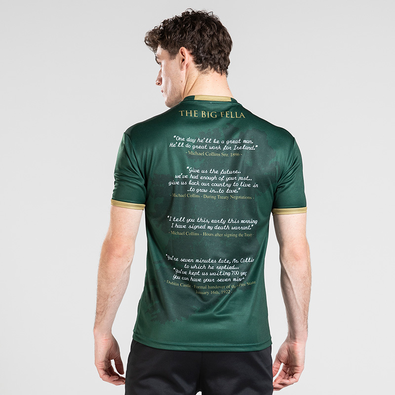 Shop Celtic gifts including Michael Collins shirt ☘️