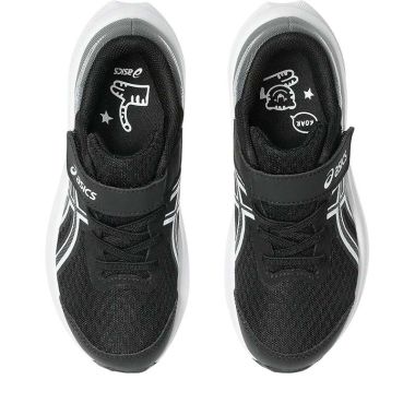 ASICS Kids' Patriot 14 Junior Running Shoes Black / White - SS26