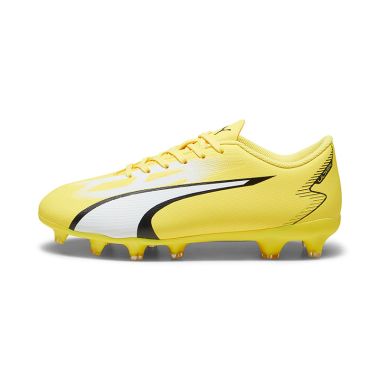 Puma Kids&#039; Ultra Play FG/AG Football Boots Yellow / Grey / Black