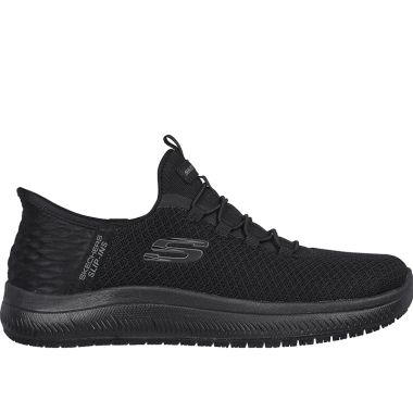 Skechers Women&#039;s Slip-ins Work: Summits Slip-Resistant - Enslee Trainers Black / Black - SS24 
