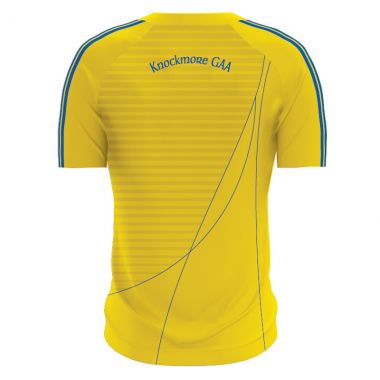 Knockmore GAA Women&#039;s Fit Short Sleeve Training Top (Yellow)