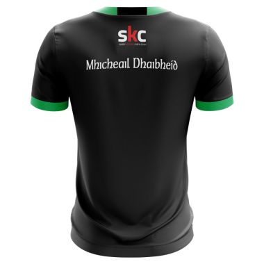 Michael Davitts Swatragh Kids&#039; Jersey Black (TBF)