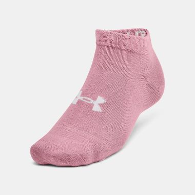 Under Armour Unisex UA Essential 6pk Low Pink Elixer / Pink Elixer / Pink
