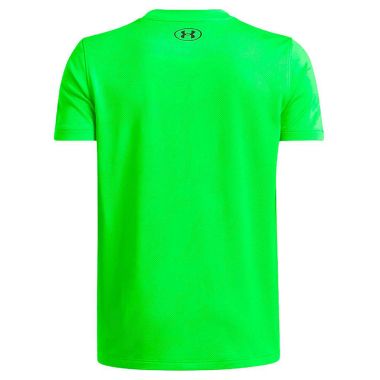Under Armour Kids&#039; UA Tech™ Vent Jacquard T-Shirt Cyber Green / Black