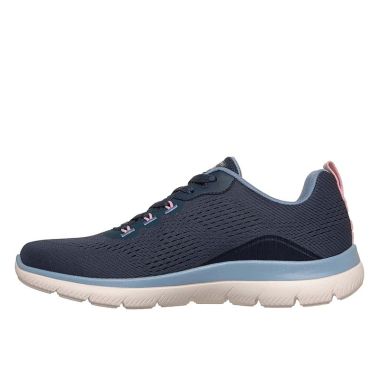 Skechers Women's Arch Fit Summits - Daily Flow Trainers Navy / Light Blue- SS26