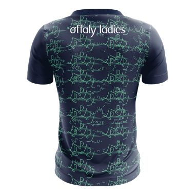 Offaly Ladies Player Fit Short Sleeve Training Top 2023