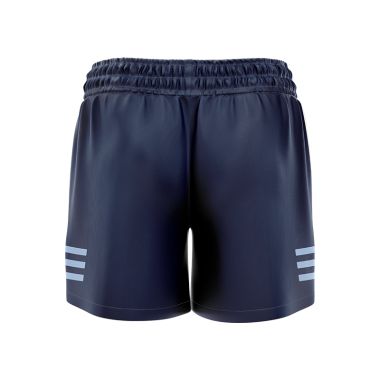 Clare Camogie Kids&#039; Mourne Training Shorts Marine / Sky