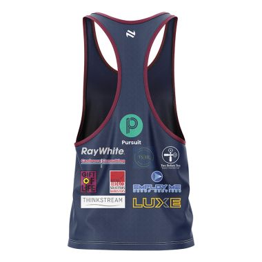 Wests Rugby Club Kids&#039; Printed Athletics Vest