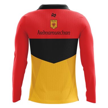 Ardnamurchan Camanachd Shinty Kids&#039; Long Sleeve Soccer Jersey