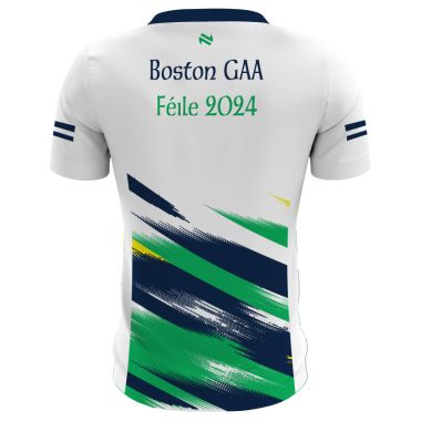 Boston GAA Kids&#039; 2024 Féíle Short Sleeve Training Top