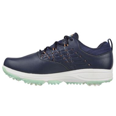 Skechers Women&#039;s Go Golf Pro V.2 Golf Shoes Navy / Turquoise - SS24