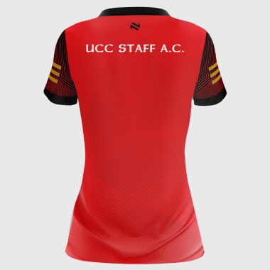 UCC Staff Athletic Club Women&#039;s Fit Short Sleeve Training Top