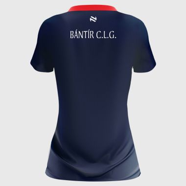 Banteer GAA Women&#039;s Fit Short Sleeve Training Top (Navy)