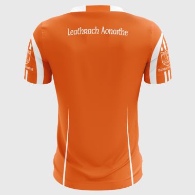Laragh United GAA Kids&#039; Jersey (Ruddens Service Station) Tangerine 