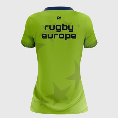 Rugby Europe Women&#039;s Fit Printed Games Shirt