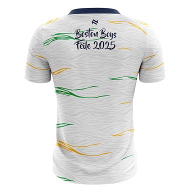 Boston GAA Kids&#039; Boys 2025 Féile Short Sleeve Training Top