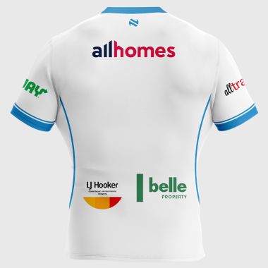 Queanbeyan Whites Rugby Club Kids&#039; Juniors Match Fit Jersey