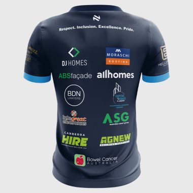 Queanbeyan Whites Rugby Club Seniors Unisex Games Shirt