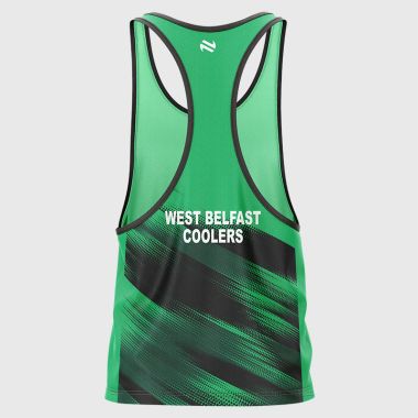 West Belfast Coolers Printed Athletics Vest