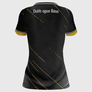 Blacks and Whites GAA Women&#039;s Fit Centenary Jersey