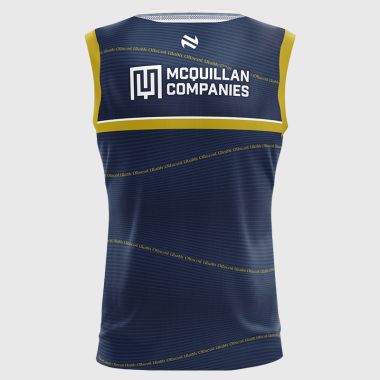 Ulster University GAA Kids&#039; Vest Marine / Gold / White