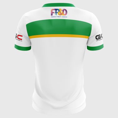 White with Green Stripe Bride Rovers Alternative Jersey