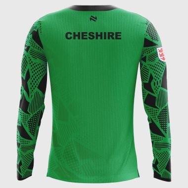 Cheshire Schools FA Kids&#039; Long Sleeve Soccer Jersey (Home Gk)