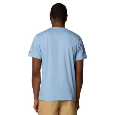 Columbia Men&#039;s Path Lake™ Graphic T-Shirt II Ripple Blue