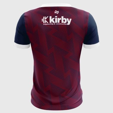 O'Neills Galway Camogie Short Sleeve Training Top Maroon