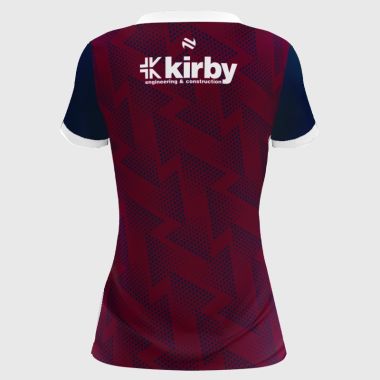 O'Neills Galway Camogie Women's Fit Short Sleeve Training Top Maroon