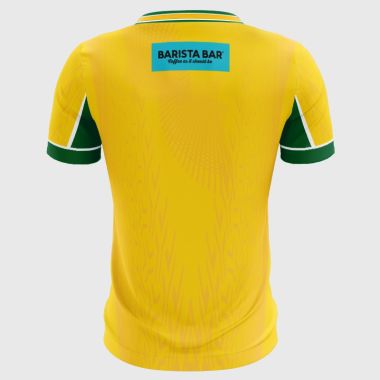 O'Neills Antrim Camogie Kids' 2026 Minor Jersey Yellow / Bottle