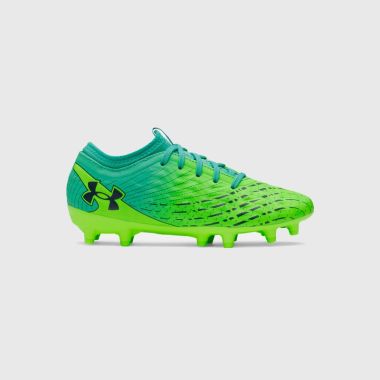 Under Armour Kids' UA Magnetico Select 5 FG Football Boots Green Mode / Hyper Green / Academy - SS26