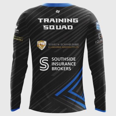 Premier Rugby League Academy Long Sleeve Printed T-Shirt
