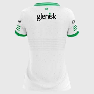 O'Neills Offaly Ladies Women's Shortsleeve Training Top White / Bottle