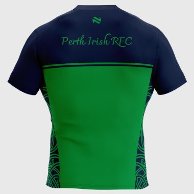 Perth Irish RFC Rugby Match Team Fit Jersey