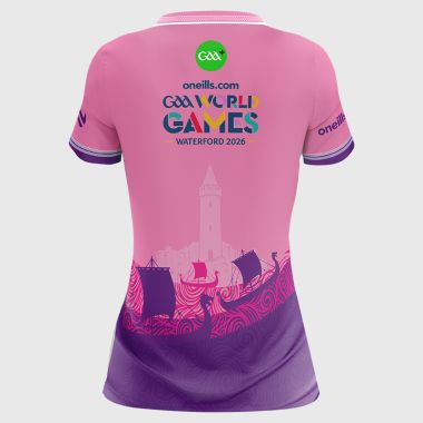 GAA World Games Pink Women&#039;s Fit Jersey 2026