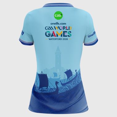 GAA World Games Blue Women&#039;s Fit Jersey 2026