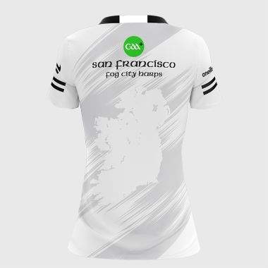 Fog City Harps WG Club White Women&#039;s Fit Outfield Jersey 2026