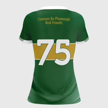 Cumann an Phiarsaigh Women&#039;s Fit 75th Anniversary Jersey