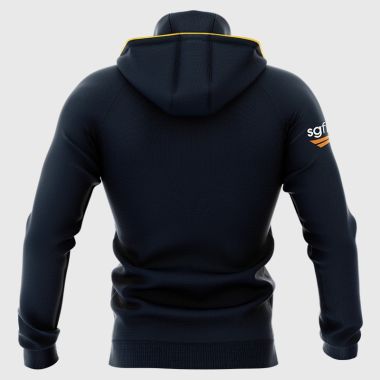O'Neills Brumbies Rugby Kids' Monaro Fleece Overhead Hoodie Marine / Orange