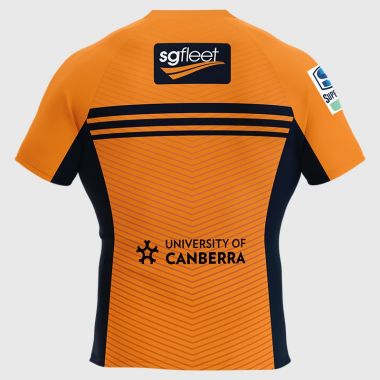 O'Neills Brumbies Rugby Shortsleeve Jersey Orange / Marine