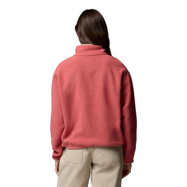 Columbia Women's Helvetia™ II Half Snap Fleece Washed Red / Moonvista / Dark Stone