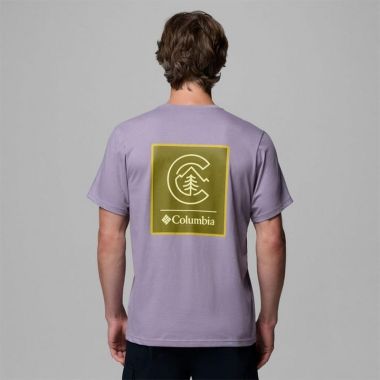 Columbia Men's CSC™ Logo Back T-Shirt Shale Purple