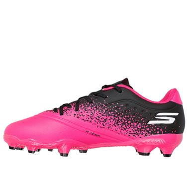 Skechers Kids&#039; Razor 1.5 FG Football Boots Black / Pink - AW24